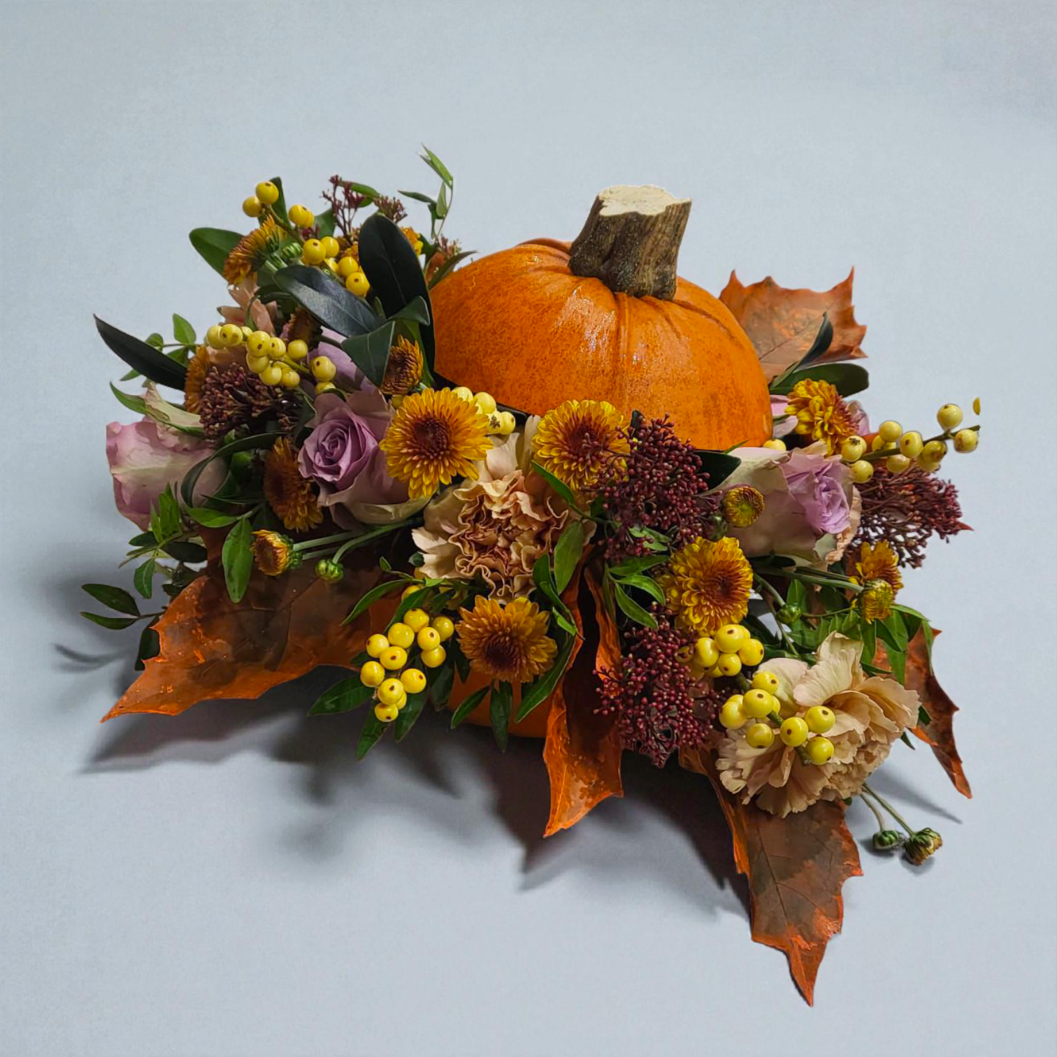 Kukitettu koristekurpitsa